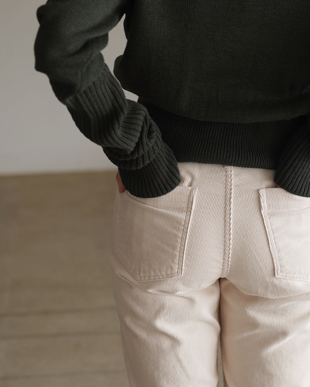 CORDUROY MARINE PANTS 24AMSPA03