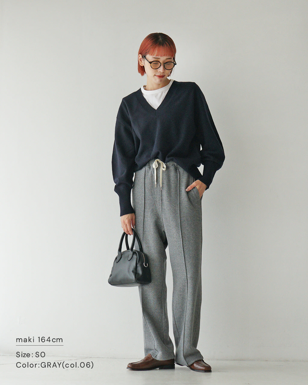 THE SHINZONE シンゾーン スウェット パンツ COTTON WOOL SWEATPANTS コットン ウール イージーパンツ 24AMSPA14【送料無料】