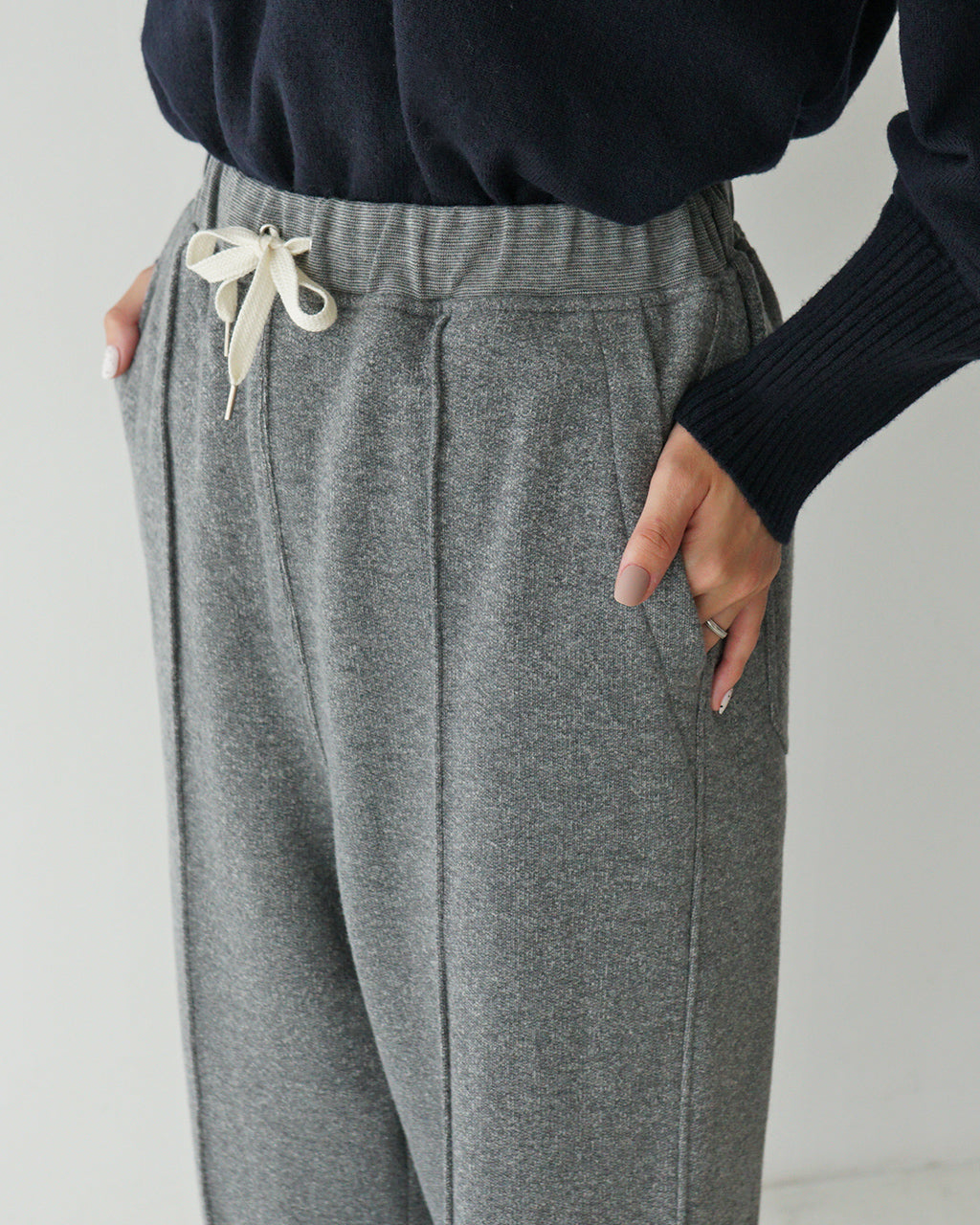 THE SHINZONE シンゾーン スウェット パンツ COTTON WOOL SWEATPANTS コットン ウール イージーパンツ 24AMSPA14【送料無料】