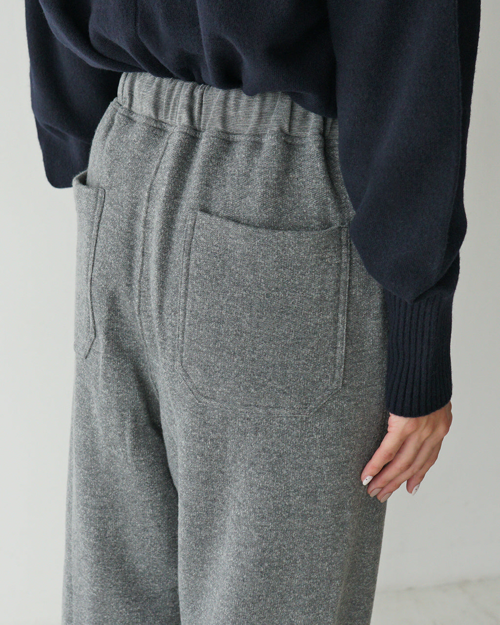 THE SHINZONE シンゾーン スウェット パンツ COTTON WOOL SWEATPANTS コットン ウール イージーパンツ 24AMSPA14【送料無料】