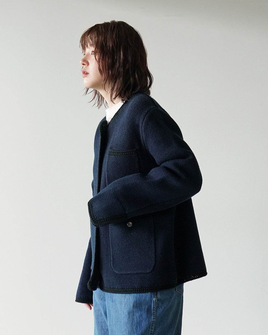 【SALE！40%OFF】THE SHINZONE シンゾーン 【Crouka別注】 ニット ジャケット KNIT JACKET 24SMSJK02【送料無料】