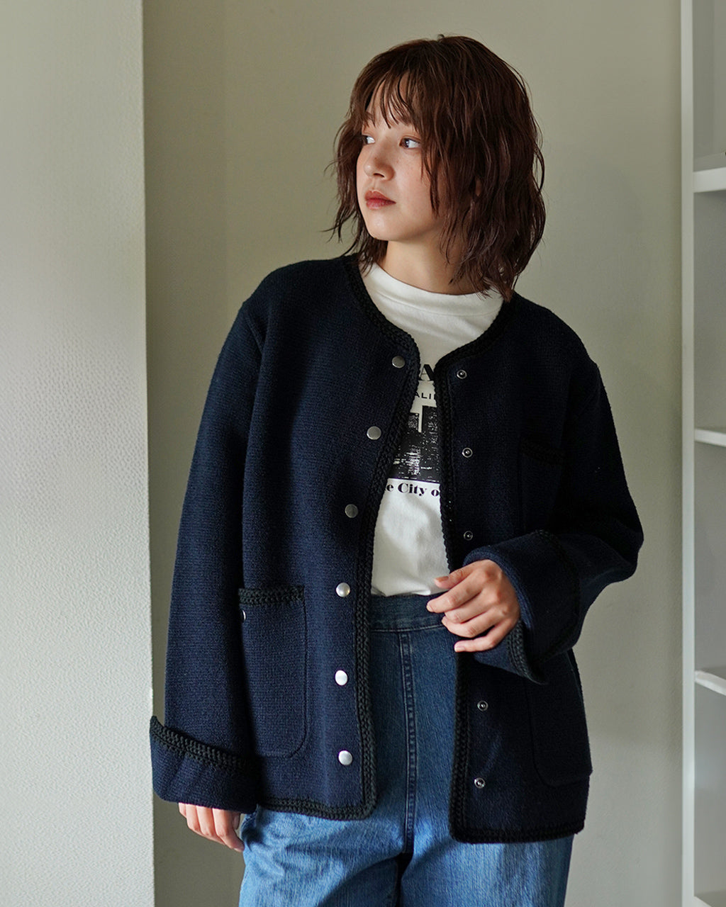 ＼20％OFFクーポン対象／THE SHINZONE シンゾーン 【Crouka別注】 ニット ジャケット KNIT JACKET 24SMSJK02【送料無料】