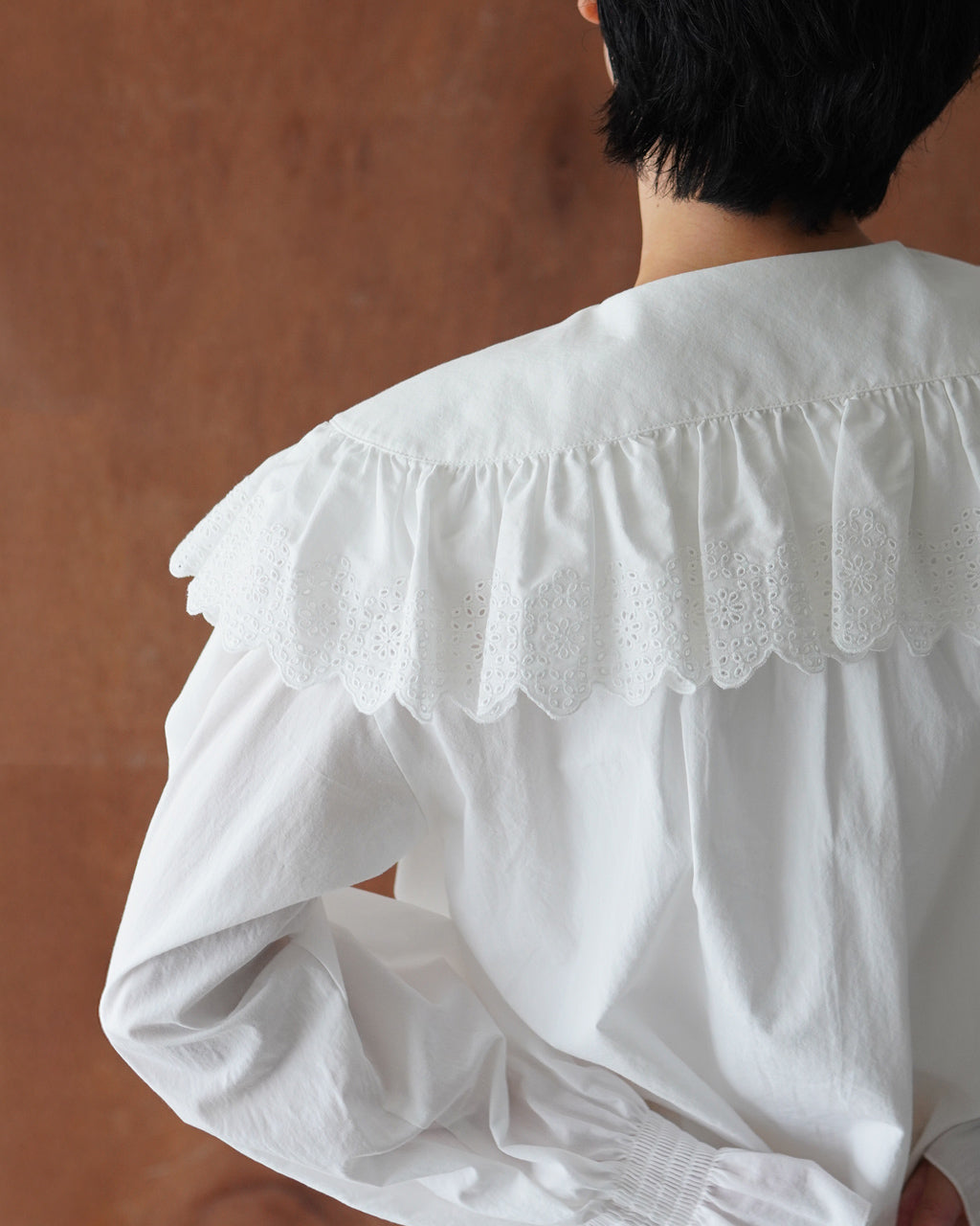 THE SHINZONE LACE COLLAR BLOUSE 25AMSBL02