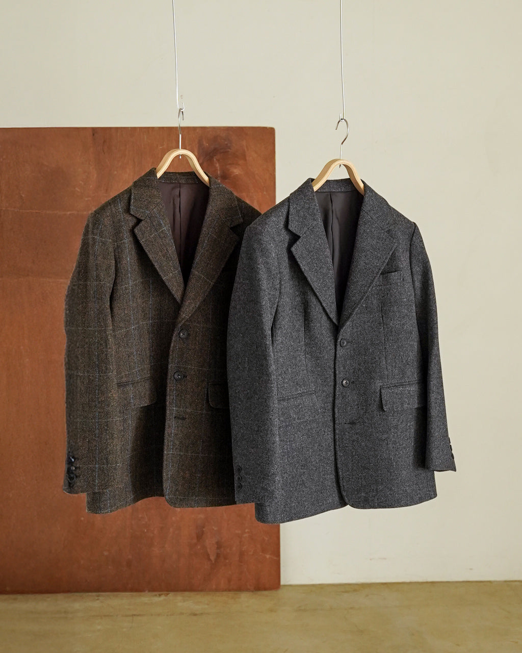 WOOL SINGLE BREASTED JACKET 25AMSJK03