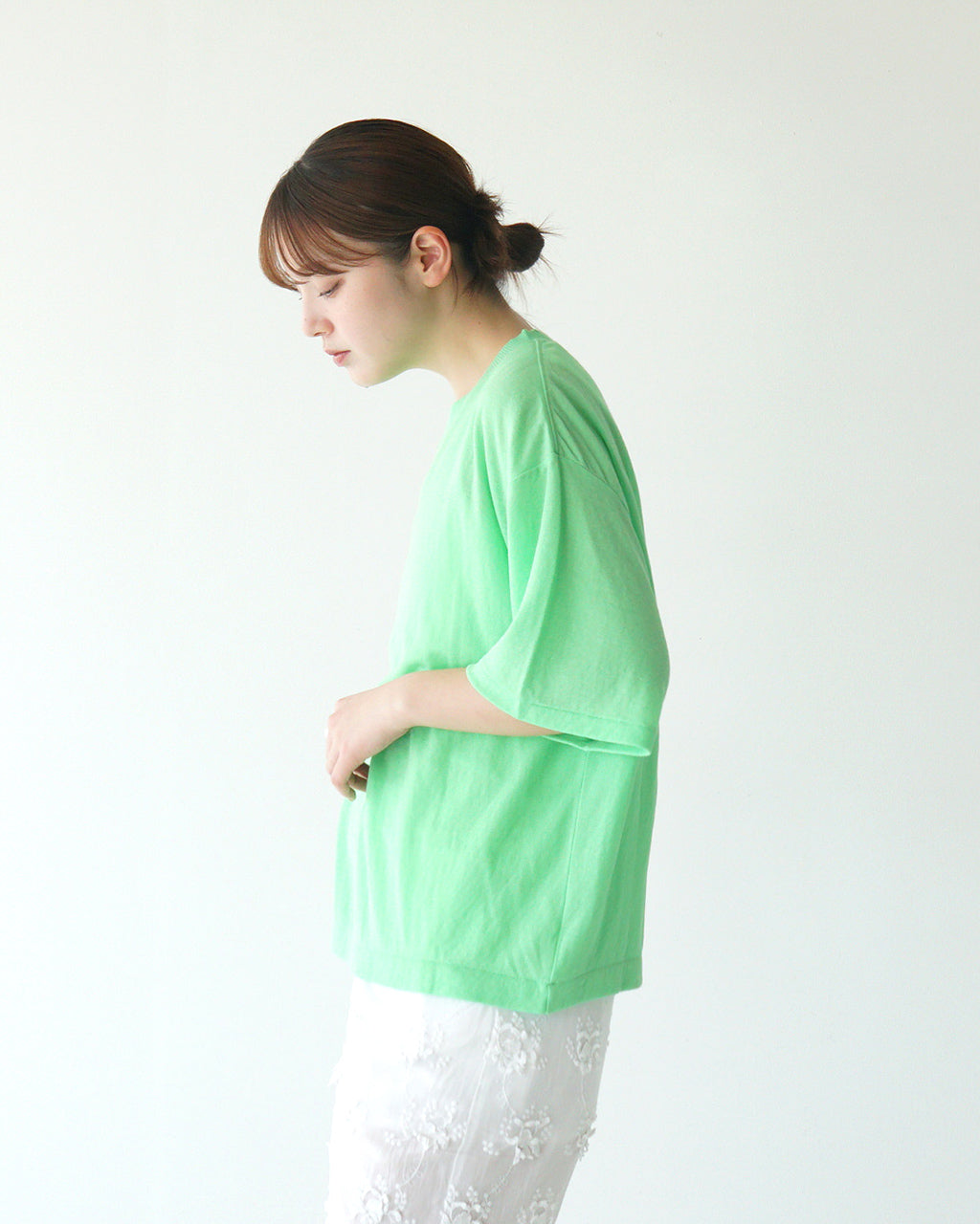 THE SHINZONE｜透け感が美しいシアーガーゼTシャツ レディース