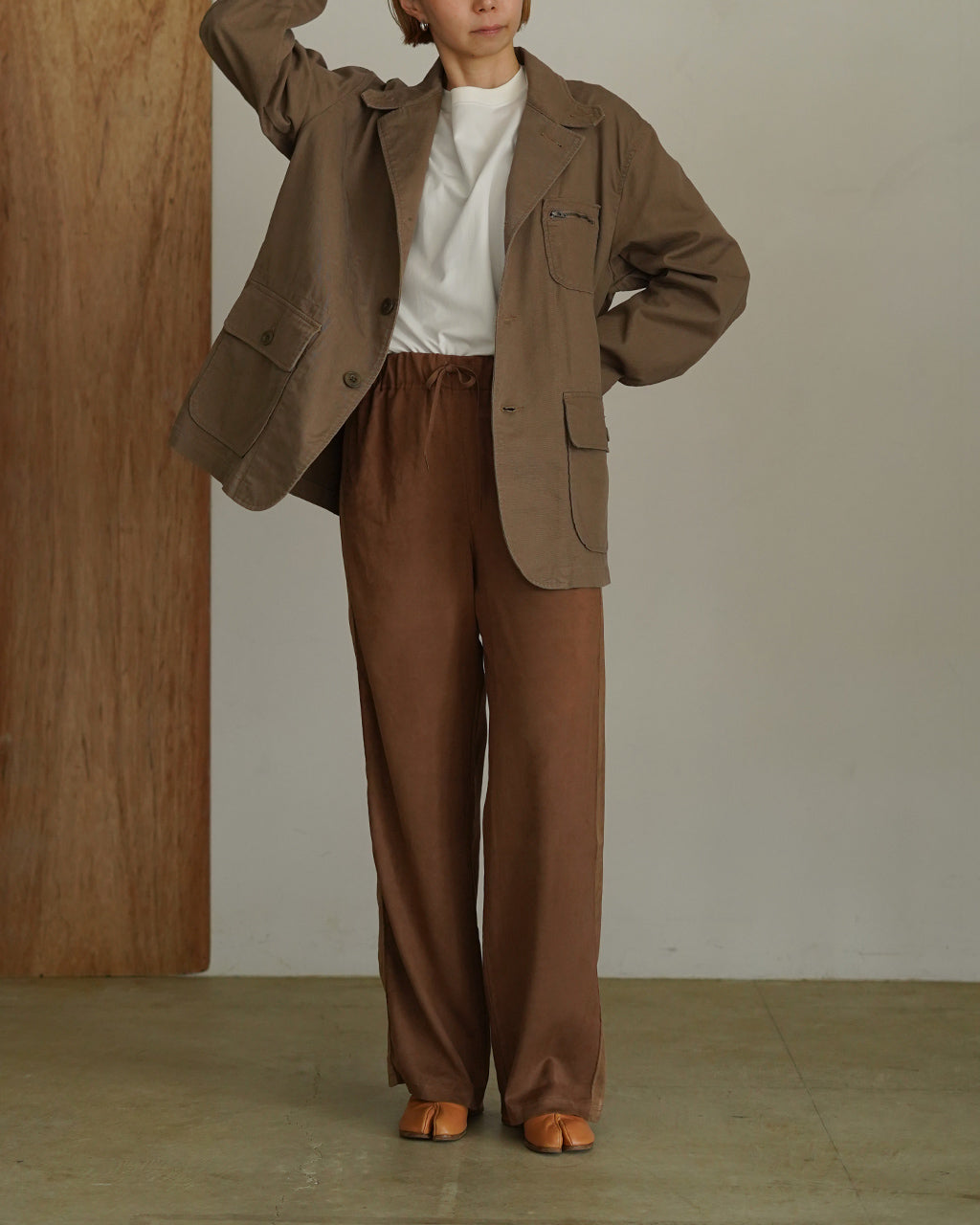 FIBRIL HALF SLEEVE TEE 26SMSCU04