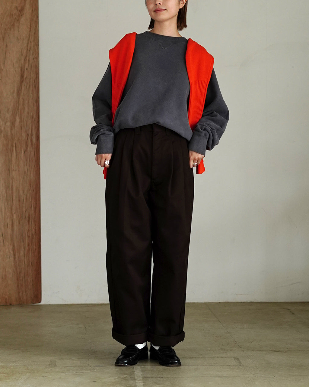 GARMENT DYED SWEATSHIRT 26SMSCU05