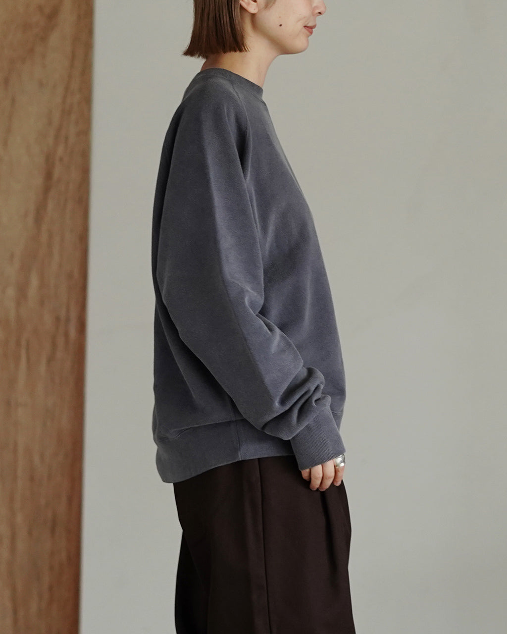 GARMENT DYED SWEATSHIRT 26SMSCU05