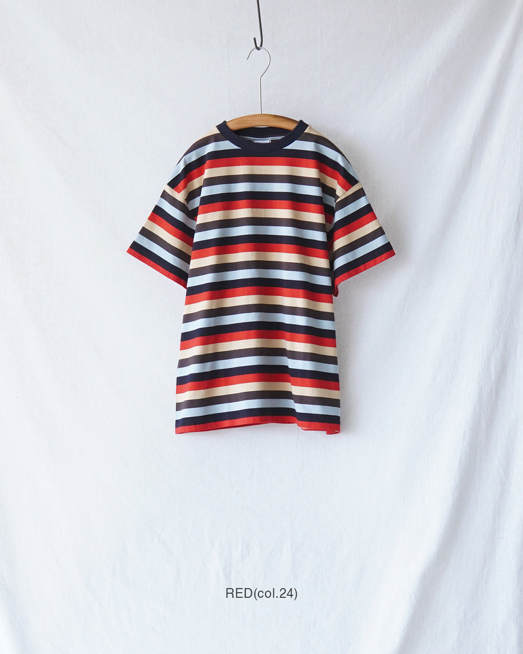 MULTI STRIPED JERSEY TEE 26SMSCU14