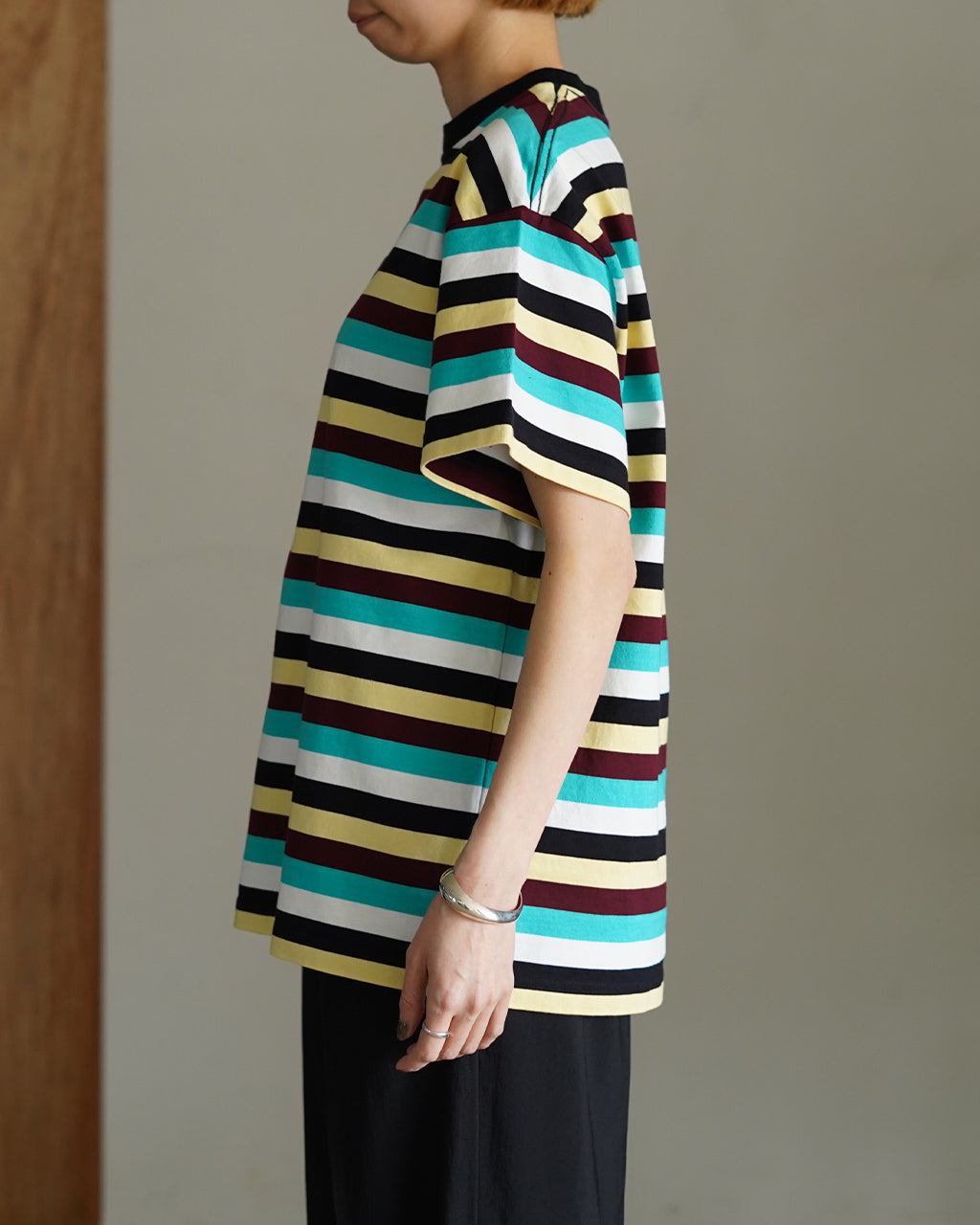 MULTI STRIPED JERSEY TEE 26SMSCU14