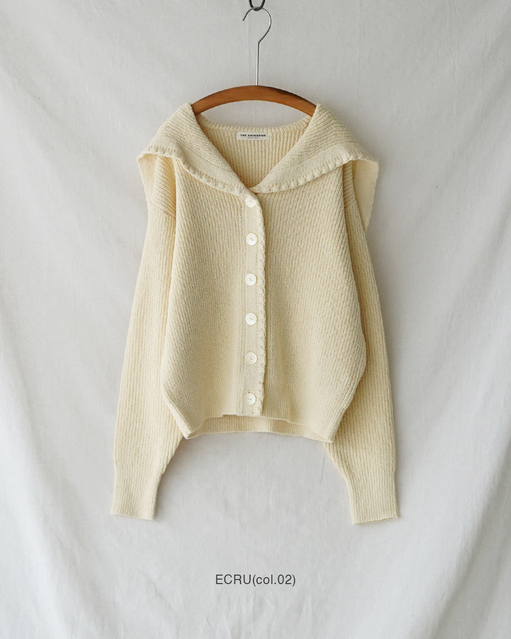 SAILOR COLLAR KNIT CARDIGAN 26SMSNI06