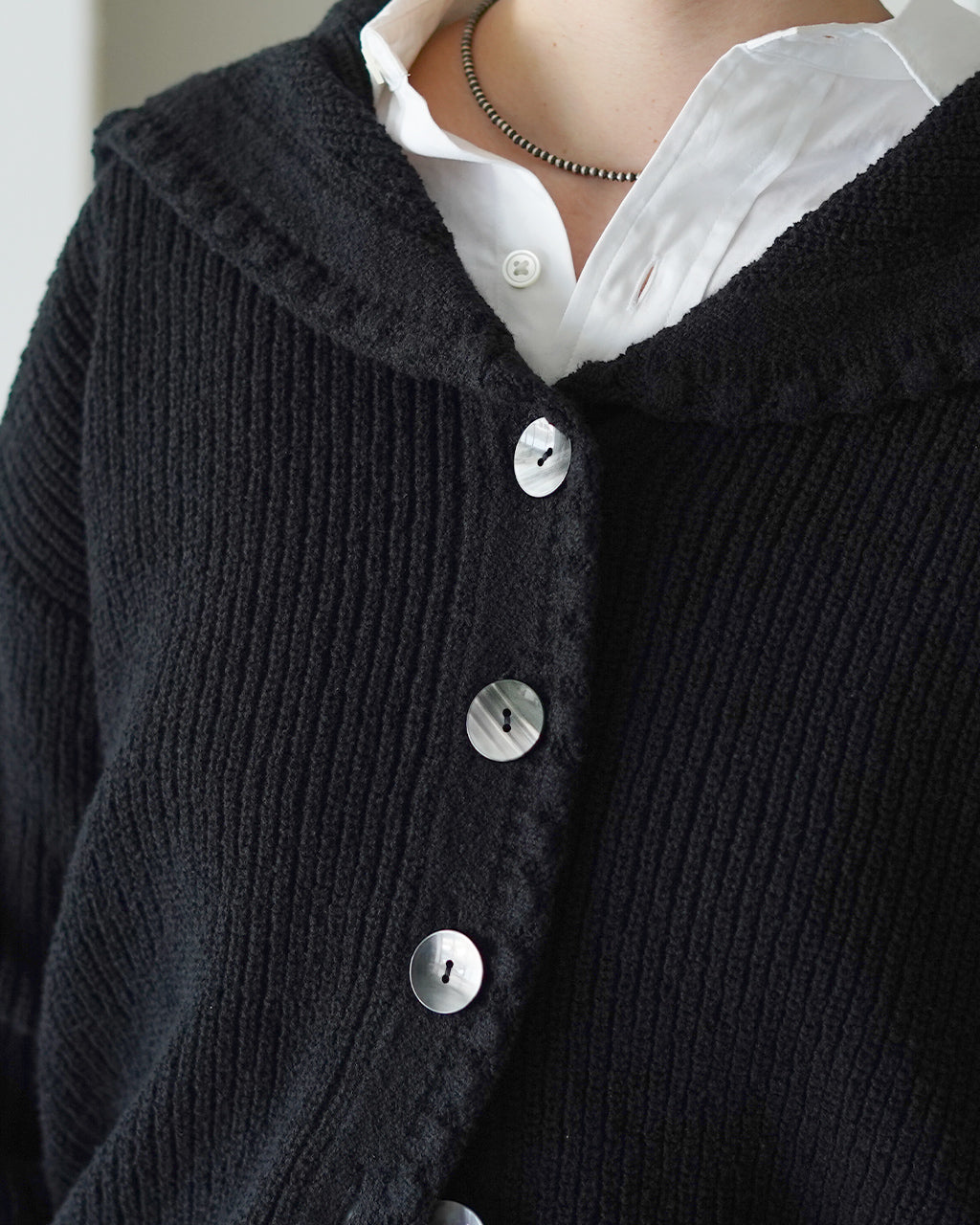 SAILOR COLLAR KNIT CARDIGAN 26SMSNI06