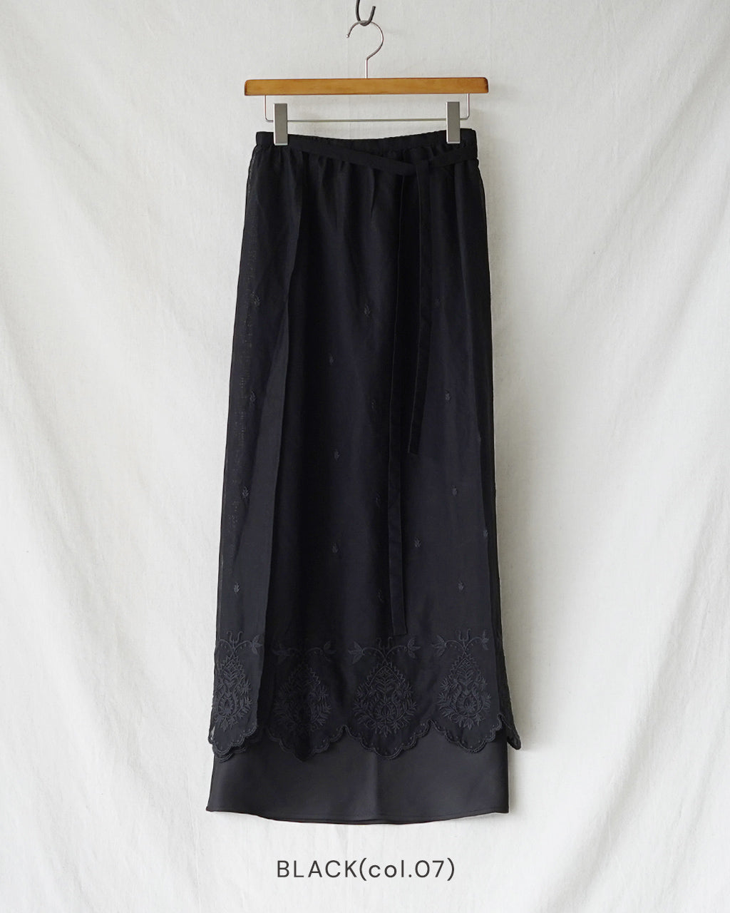 LACE APRON SKIRT 26SMSSK03