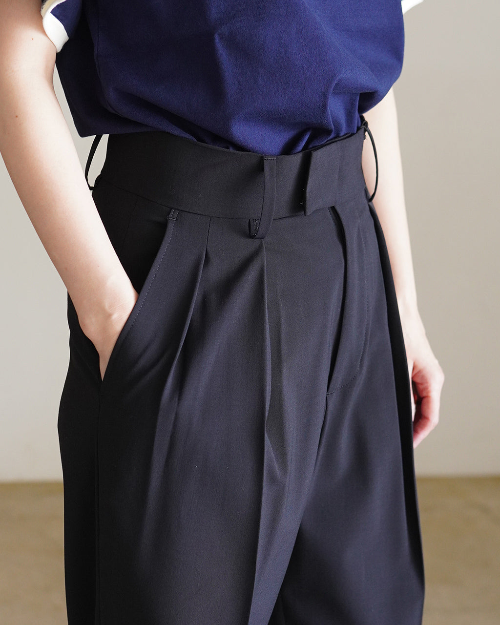 THE SHINZONE シンゾーン JOSE TROUSERS ジョゼ トラウザー サマーウールパンツ | Crouka(クローカ)