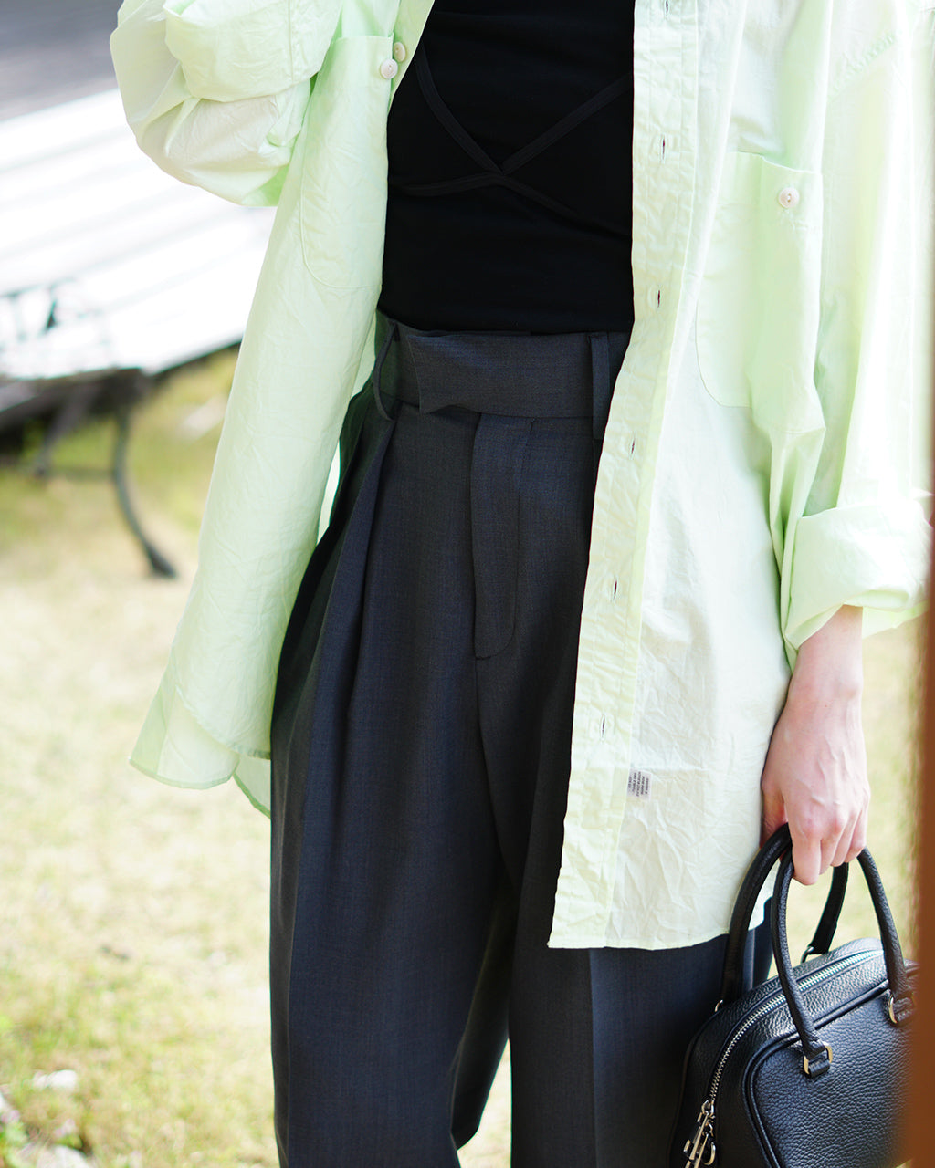 THE SHINZONE シンゾーン JOSE TROUSERS ジョゼ トラウザー サマーウールパンツ | Crouka(クローカ)