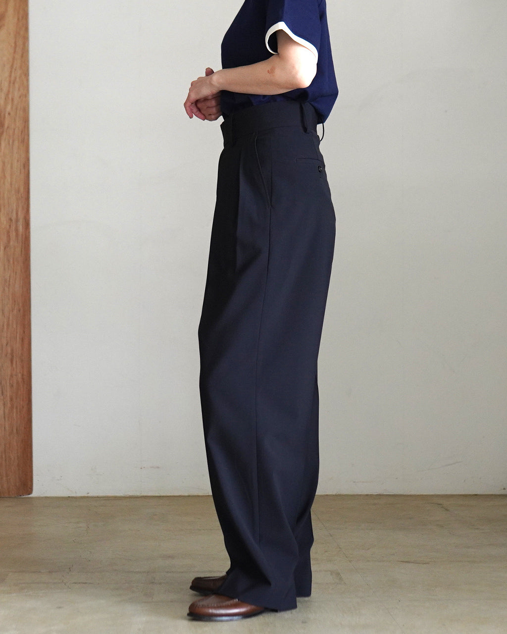 THE SHINZONE シンゾーン JOSE TROUSERS ジョゼ トラウザー サマーウールパンツ | Crouka(クローカ)