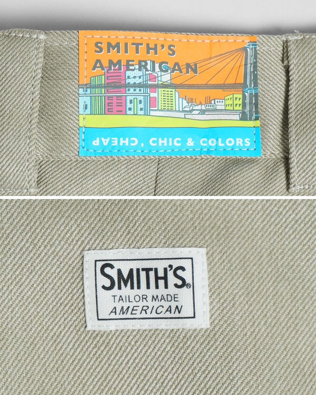 SMITH’S AMERICAN スミスアメリカン ブルックリン トラウザー BROOKLYN trousers  4175-5032【送料無料】