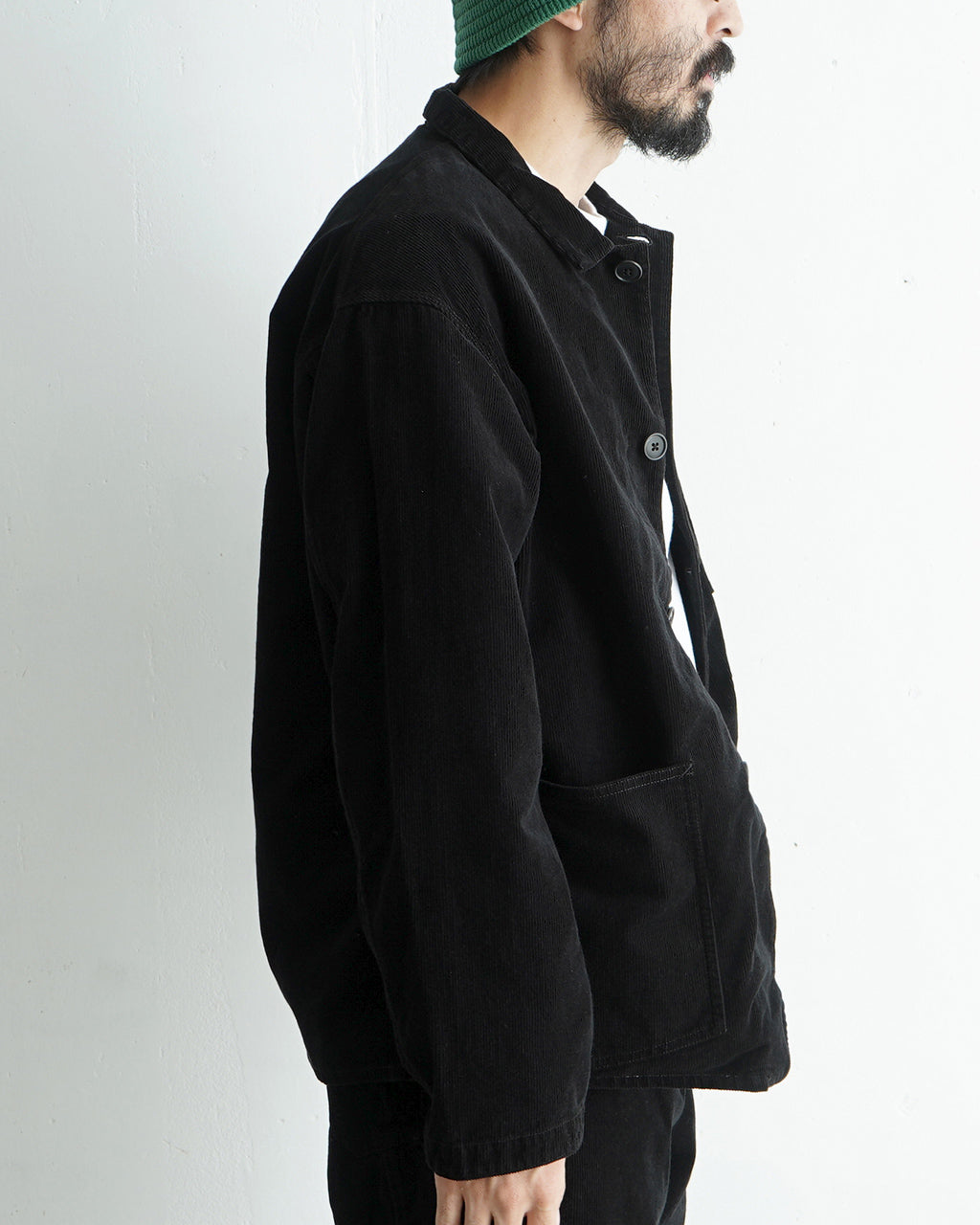 SMITH`S 스미스 코듀로이 재킷 LES HALLES chore jacket 커버 올 스탠드 칼라 4475-7031【무료우송】 