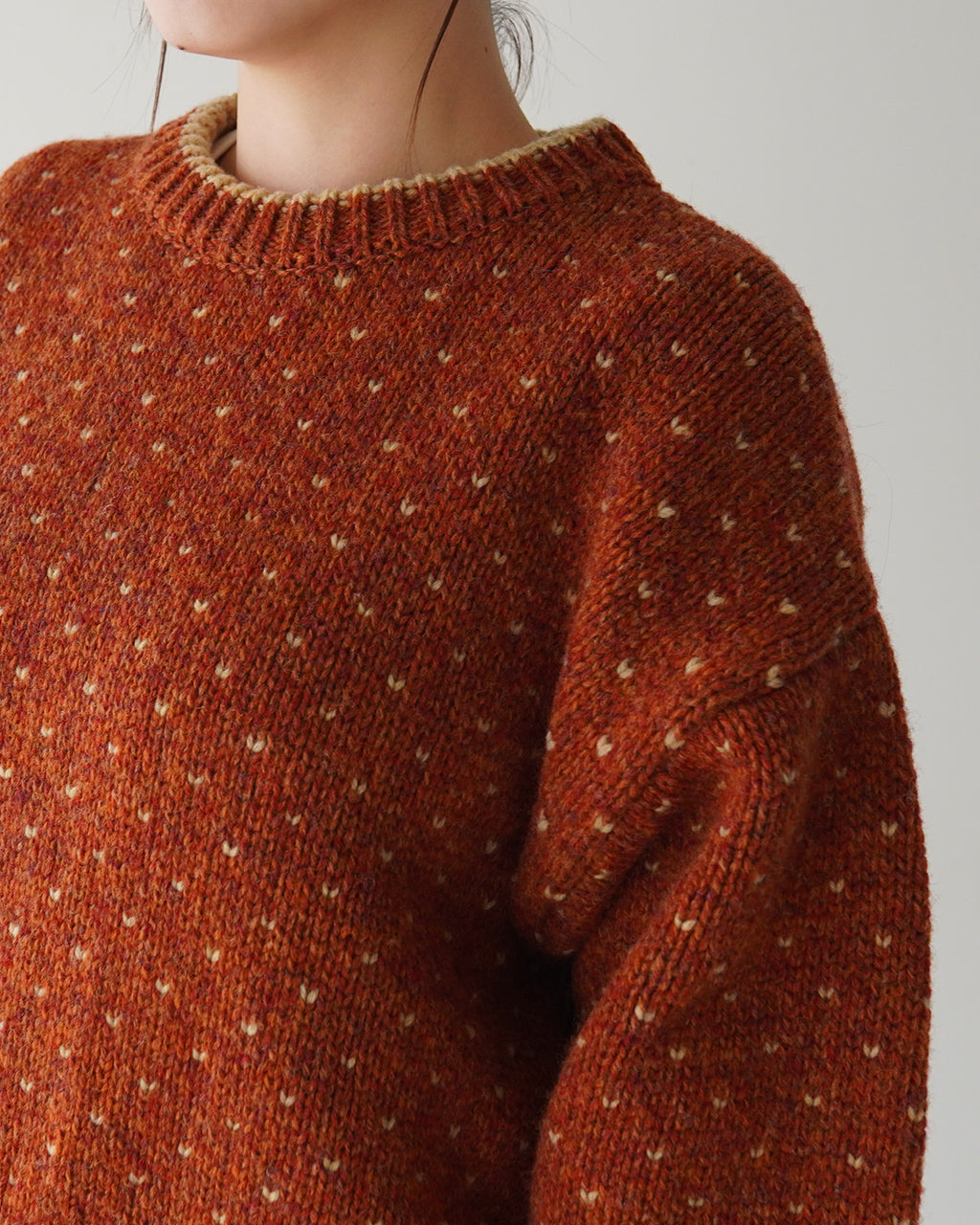 【SALE！20%OFF】soglia ソリア  シェルティ バーズ アイ セーター SHELTIE BIRD`S EYE SWEATER ニット 【送料無料】