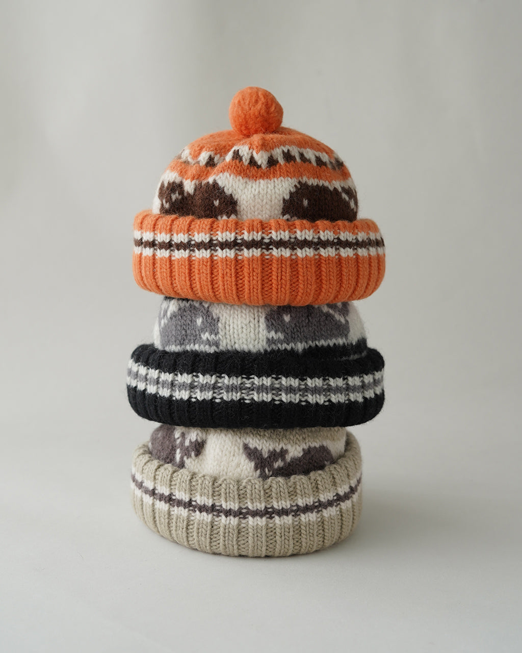 CANADIAN KNIT CAP "SNOWMAN" Z01011