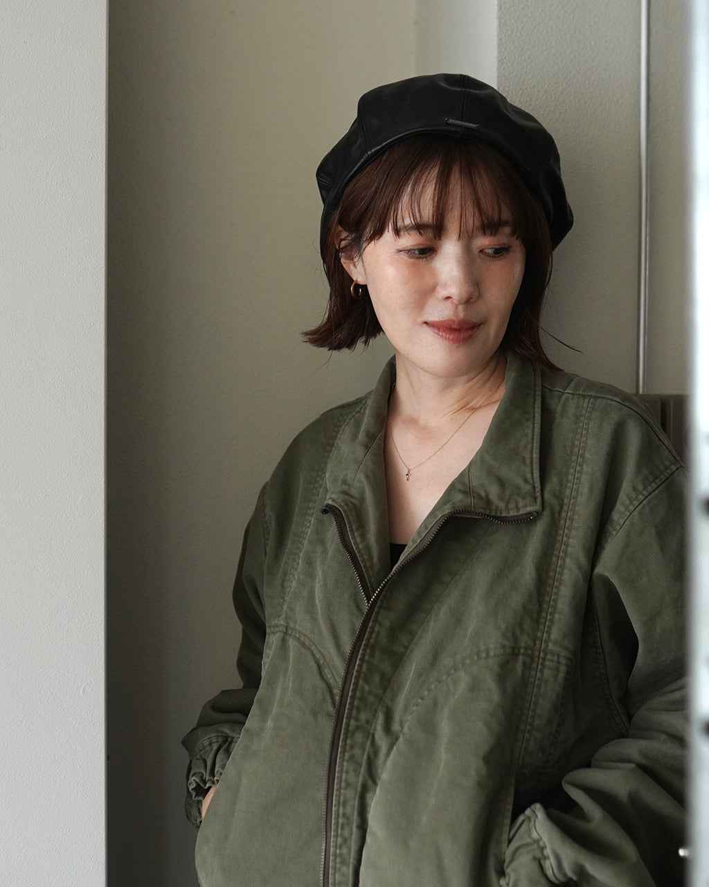 SOLARIS&CO. ソラリスアンドコー HORSEHIDE CASQUETTE OLDBOY ホース