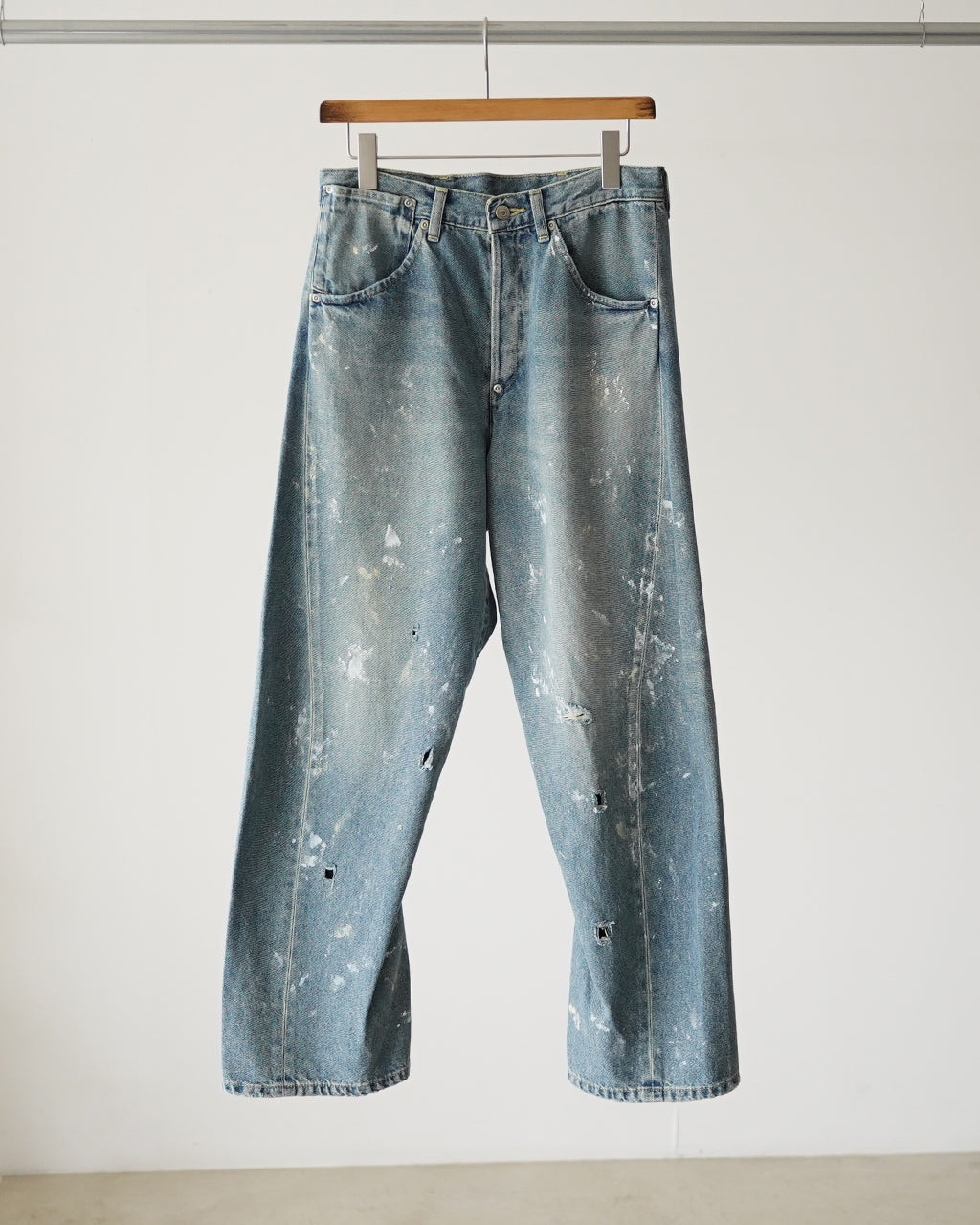 BACK CINCH JEANS(PAINT) COM-26S-DM02