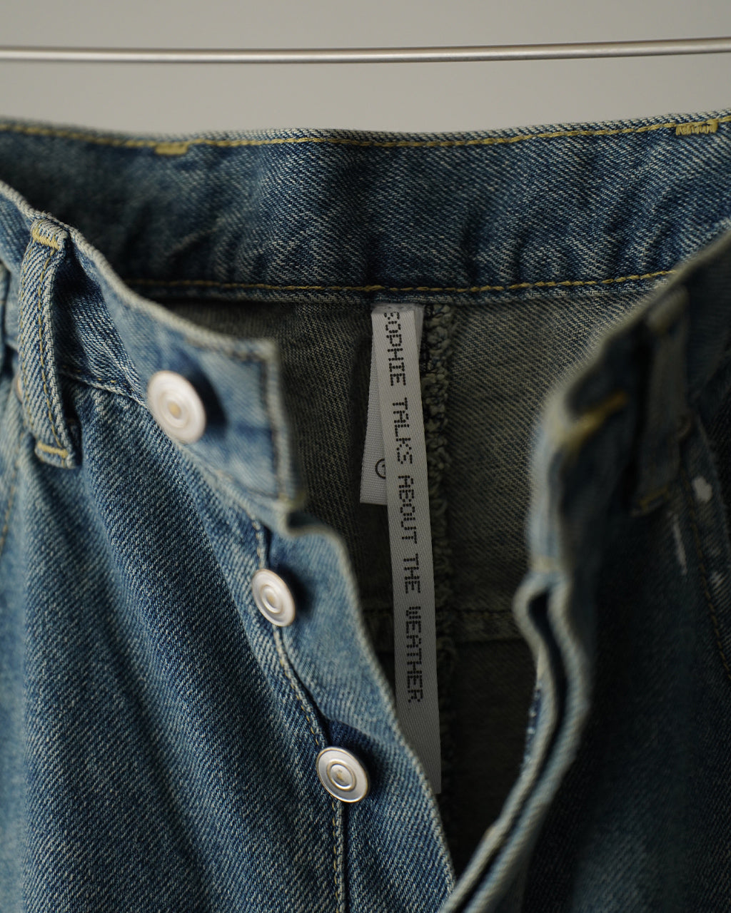 BACK CINCH JEANS(PAINT) COM-26S-DM02