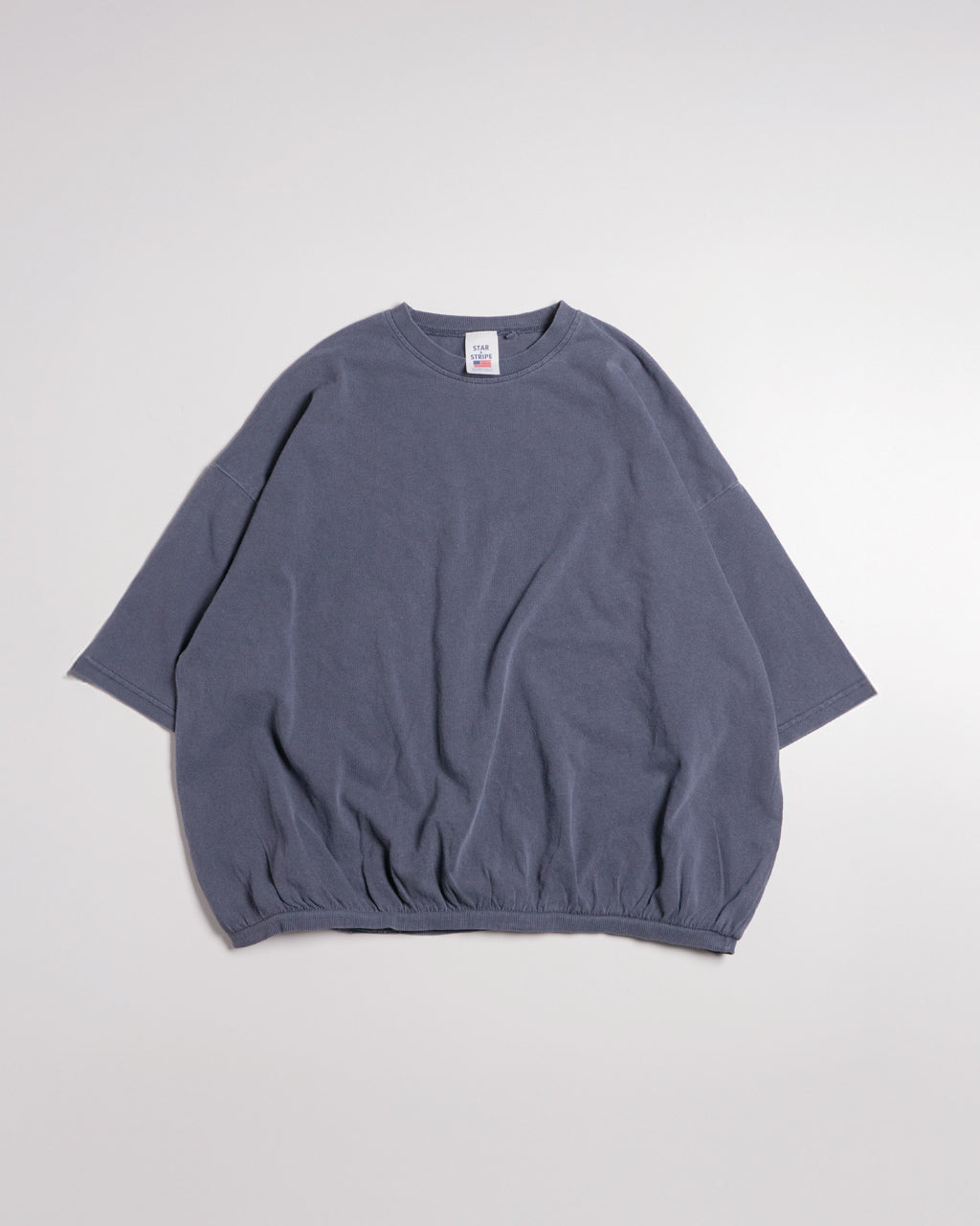 STAR & STRIPE スターアンドストライプ ルーズTシャツ LOOSE TEE 五分袖 七分袖 クルーネック SSMD-034