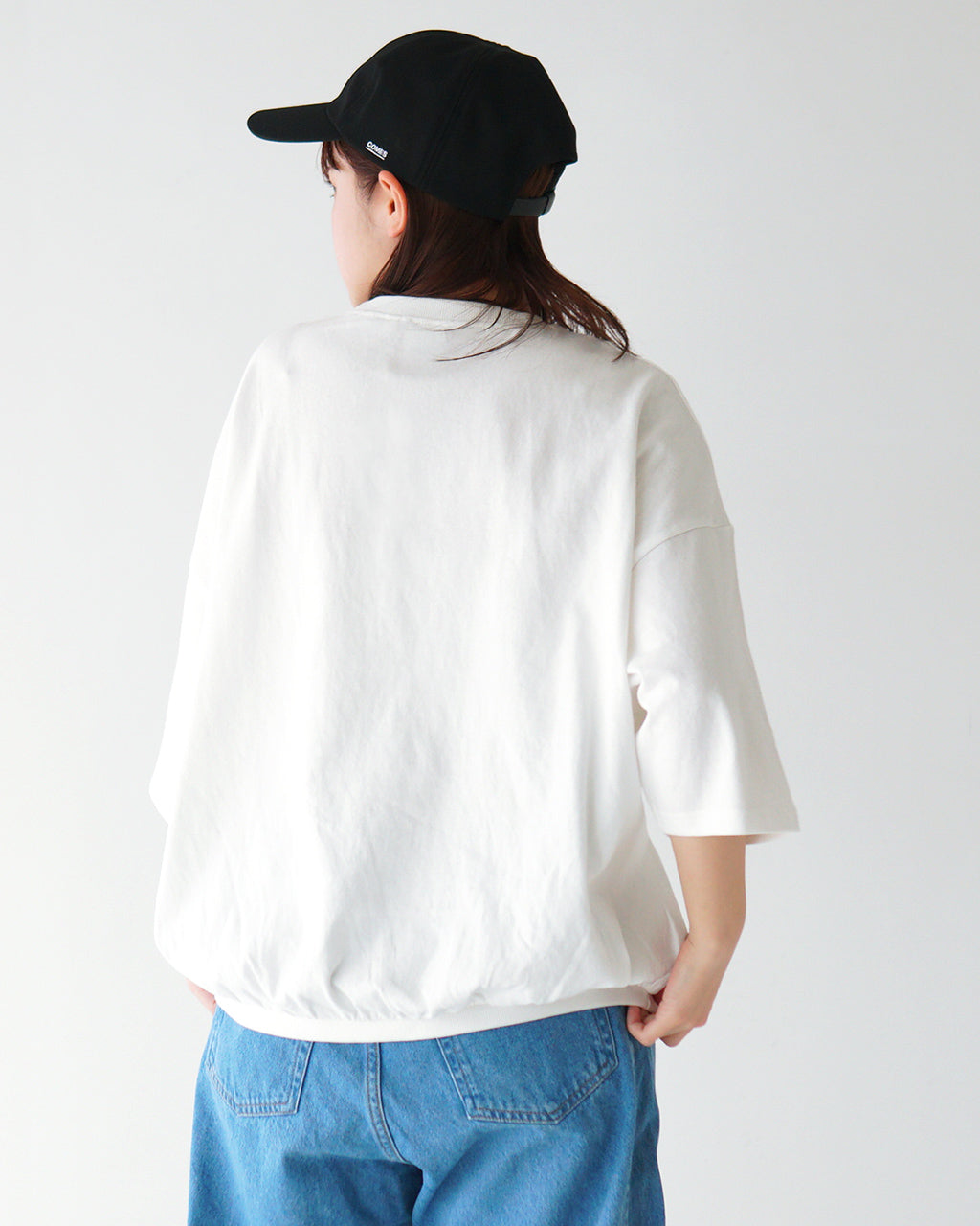 STAR & STRIPE スターアンドストライプ ルーズTシャツ LOOSE TEE 五分袖 七分袖 クルーネック SSMD-034