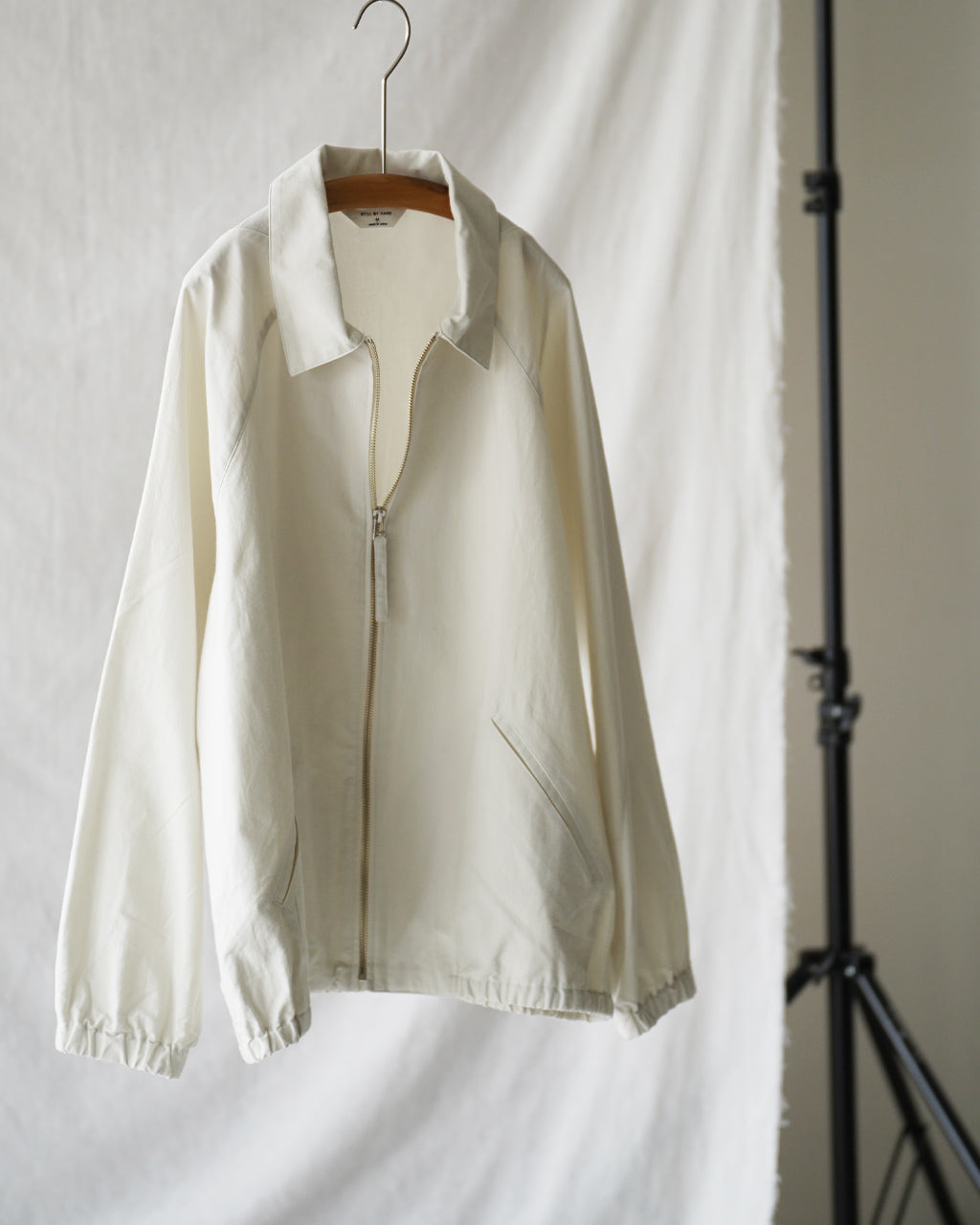 Zip up moleskin blouson BL01261