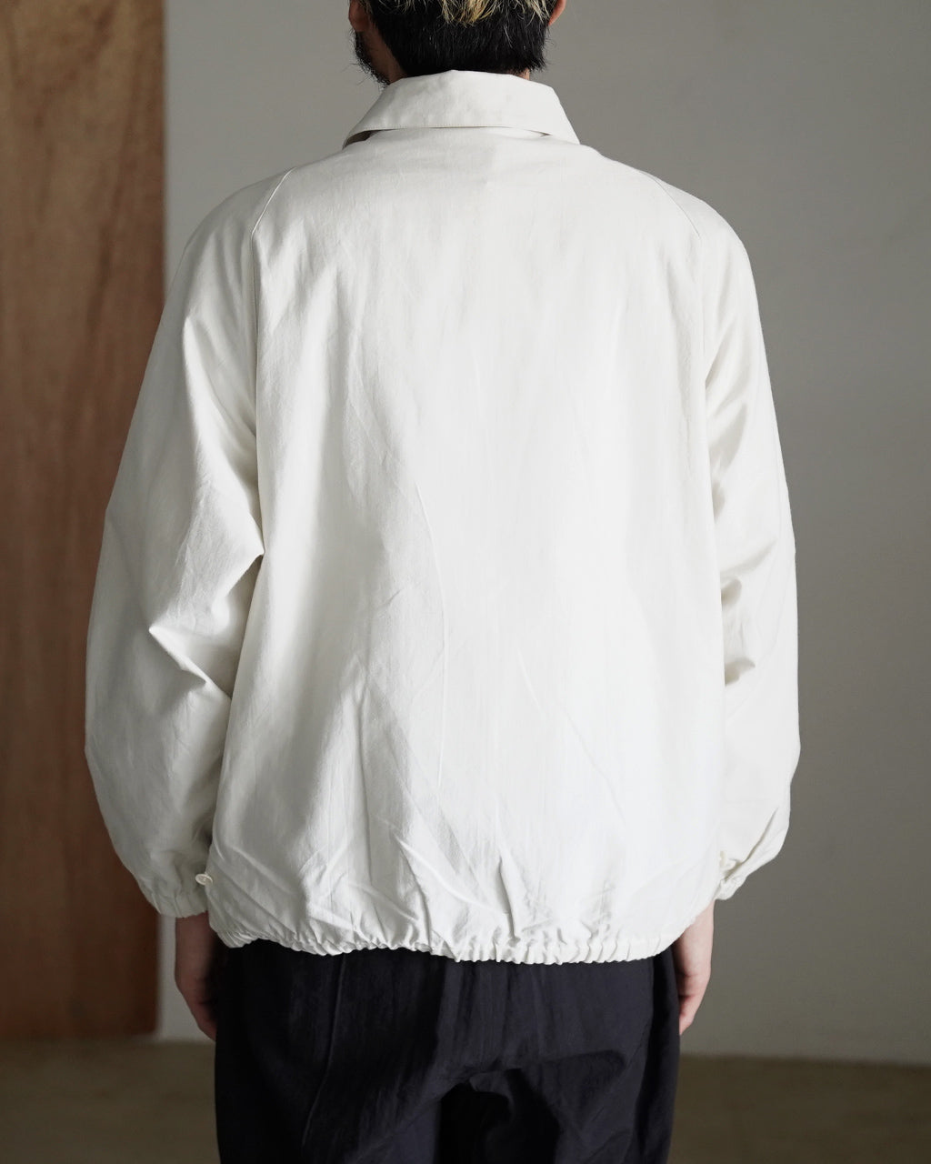 STILL BY HAND スティルバイハンド ジップアップ モールスキン
