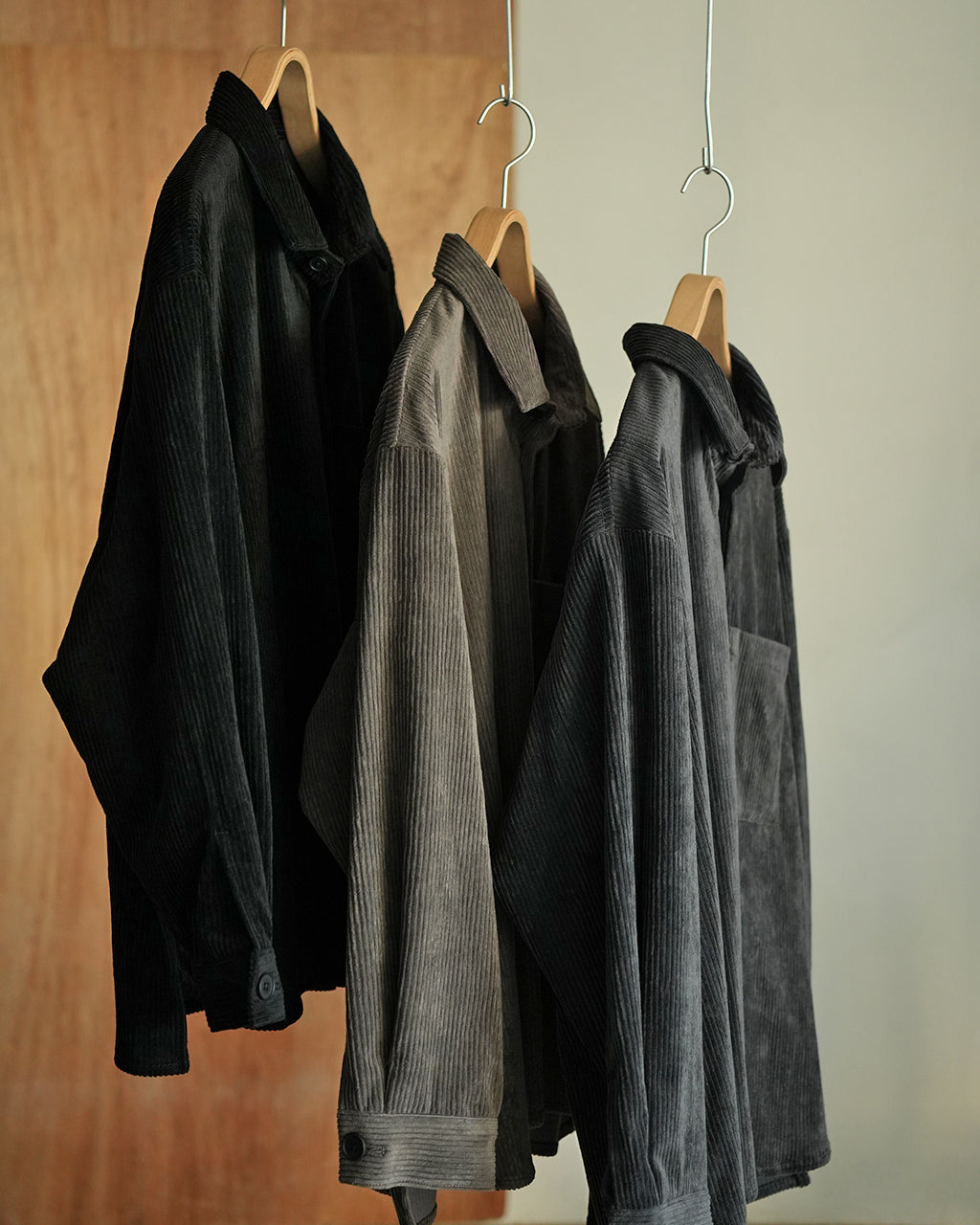 Corduroy shirt jacket BL02253