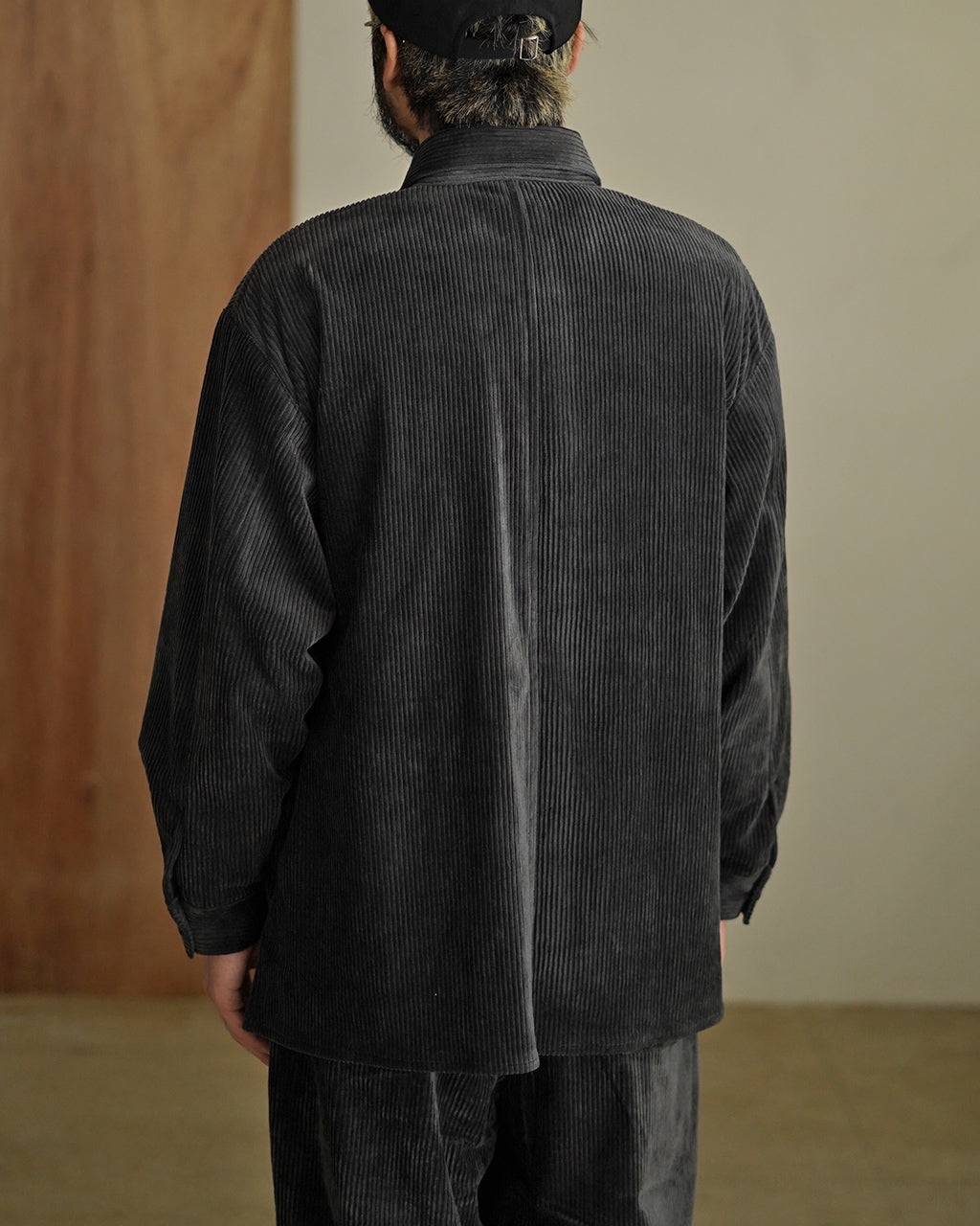 Corduroy shirt jacket BL02253