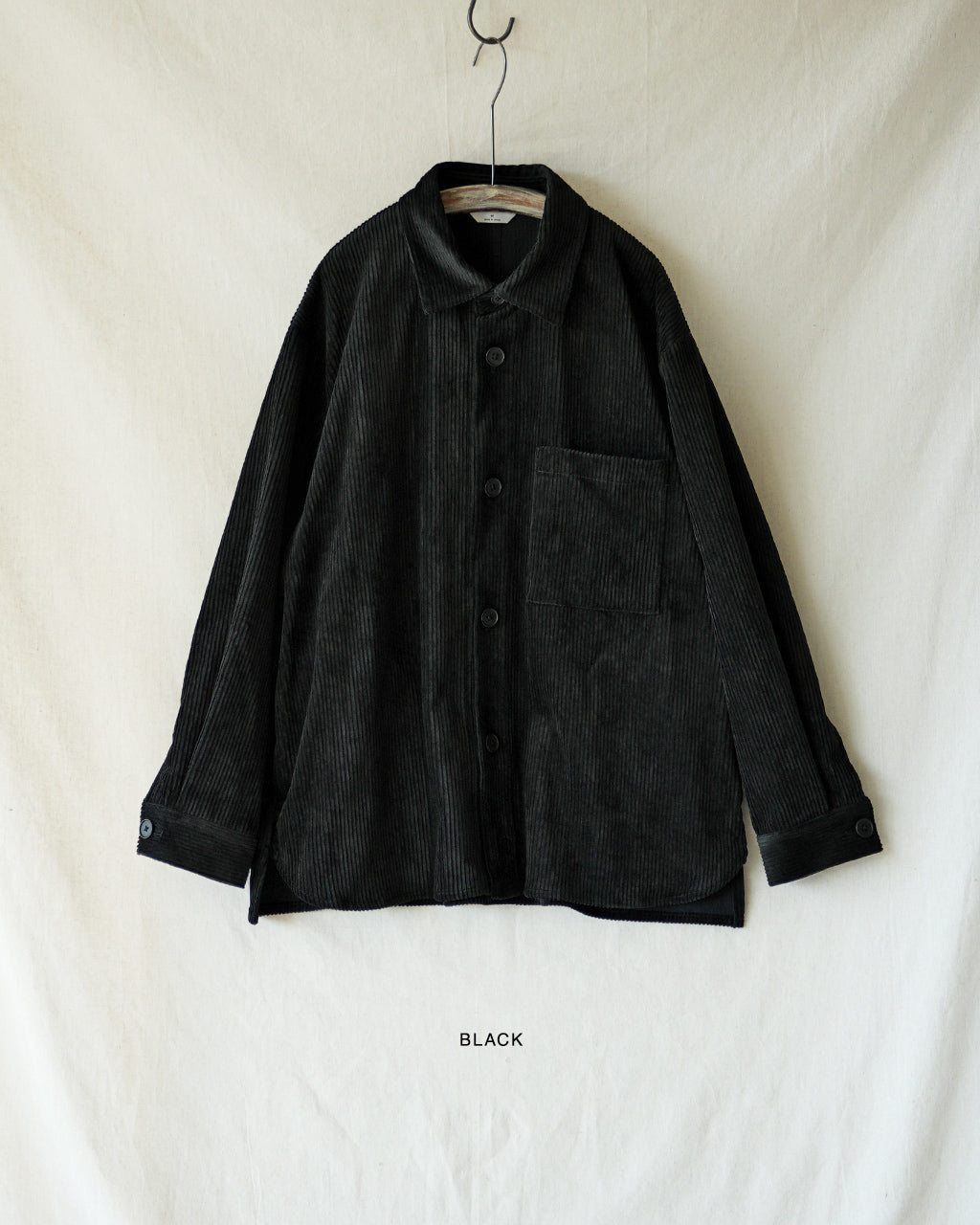 Corduroy shirt jacket BL02253