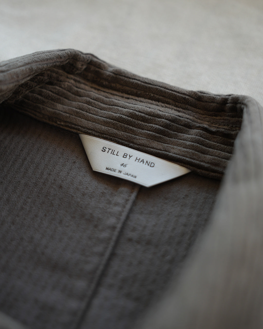 Corduroy shirt jacket BL02253