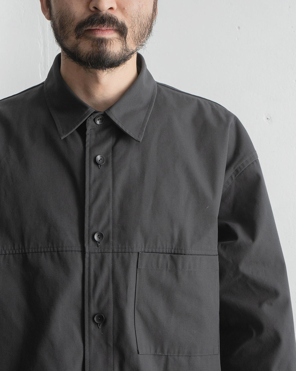 STILL BY HAND スティルバイハンド ハイツイストシャツブルゾン ジャケット HIGH TWIST SHIRT BLOUSON BL03251 【送料無料】