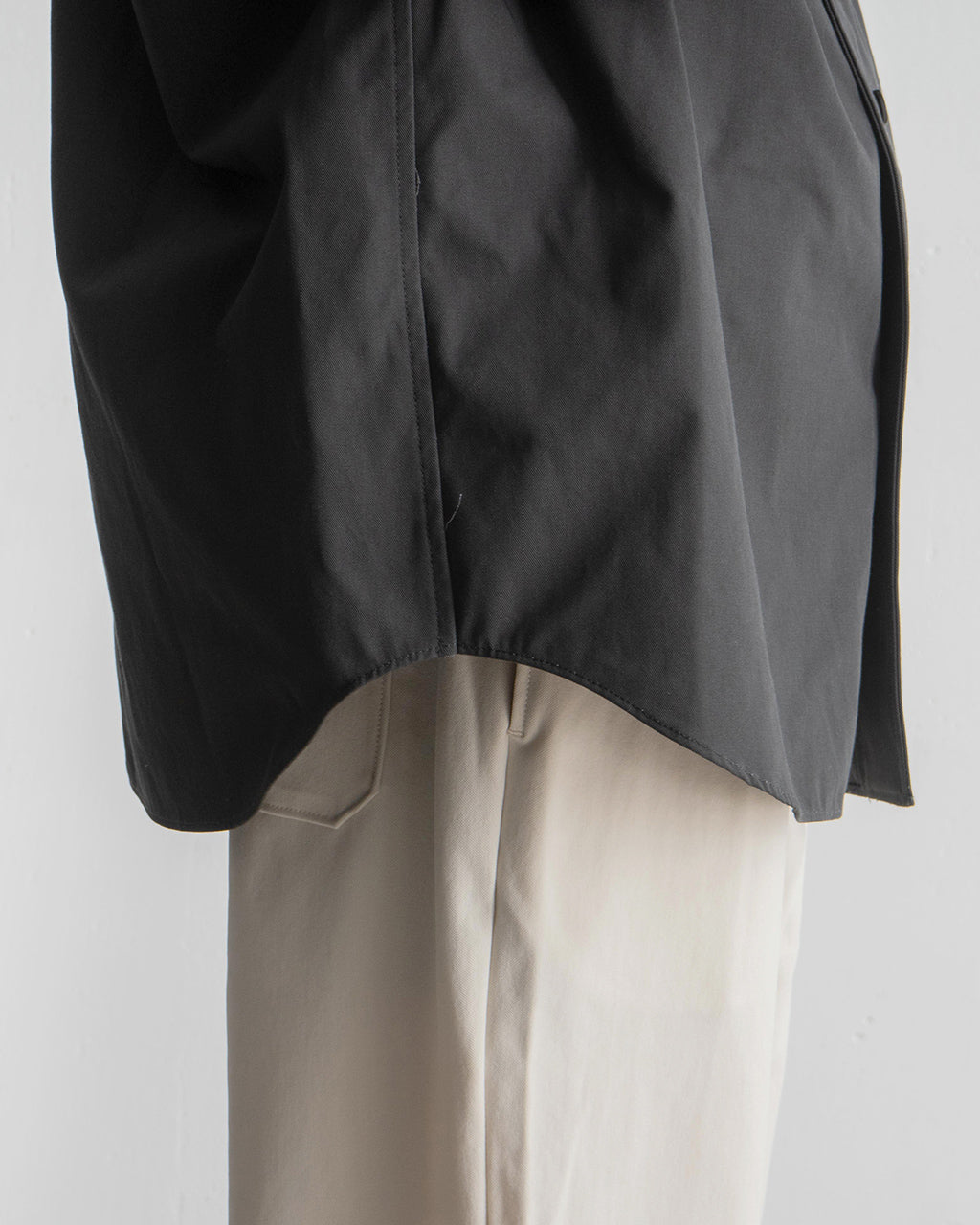 STILL BY HAND スティルバイハンド ハイツイストシャツブルゾン ジャケット HIGH TWIST SHIRT BLOUSON BL03251 【送料無料】