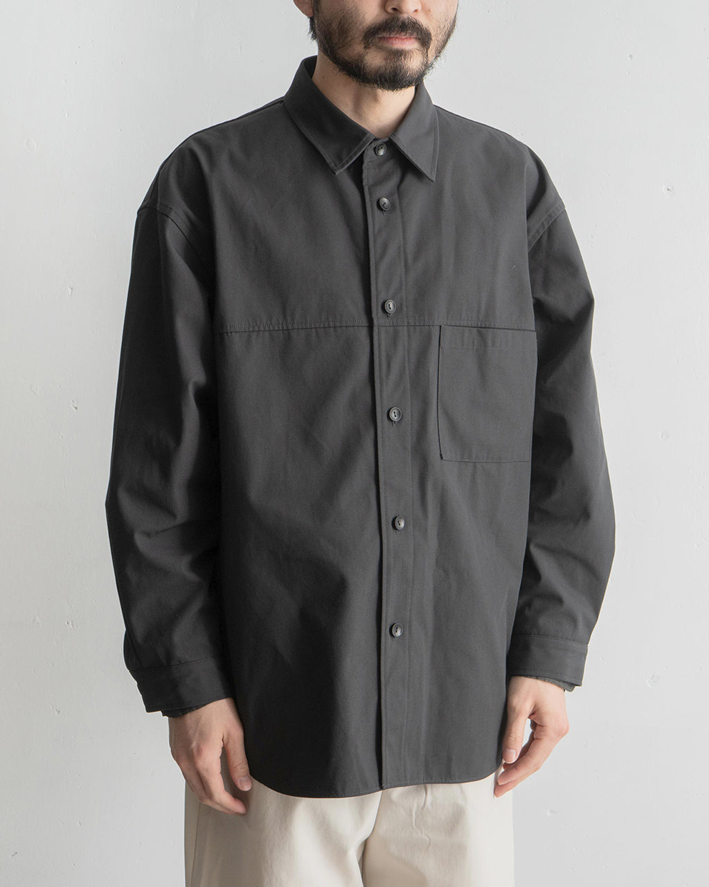 STILL BY HAND スティルバイハンド ハイツイストシャツブルゾン ジャケット HIGH TWIST SHIRT BLOUSON BL03251 【送料無料】