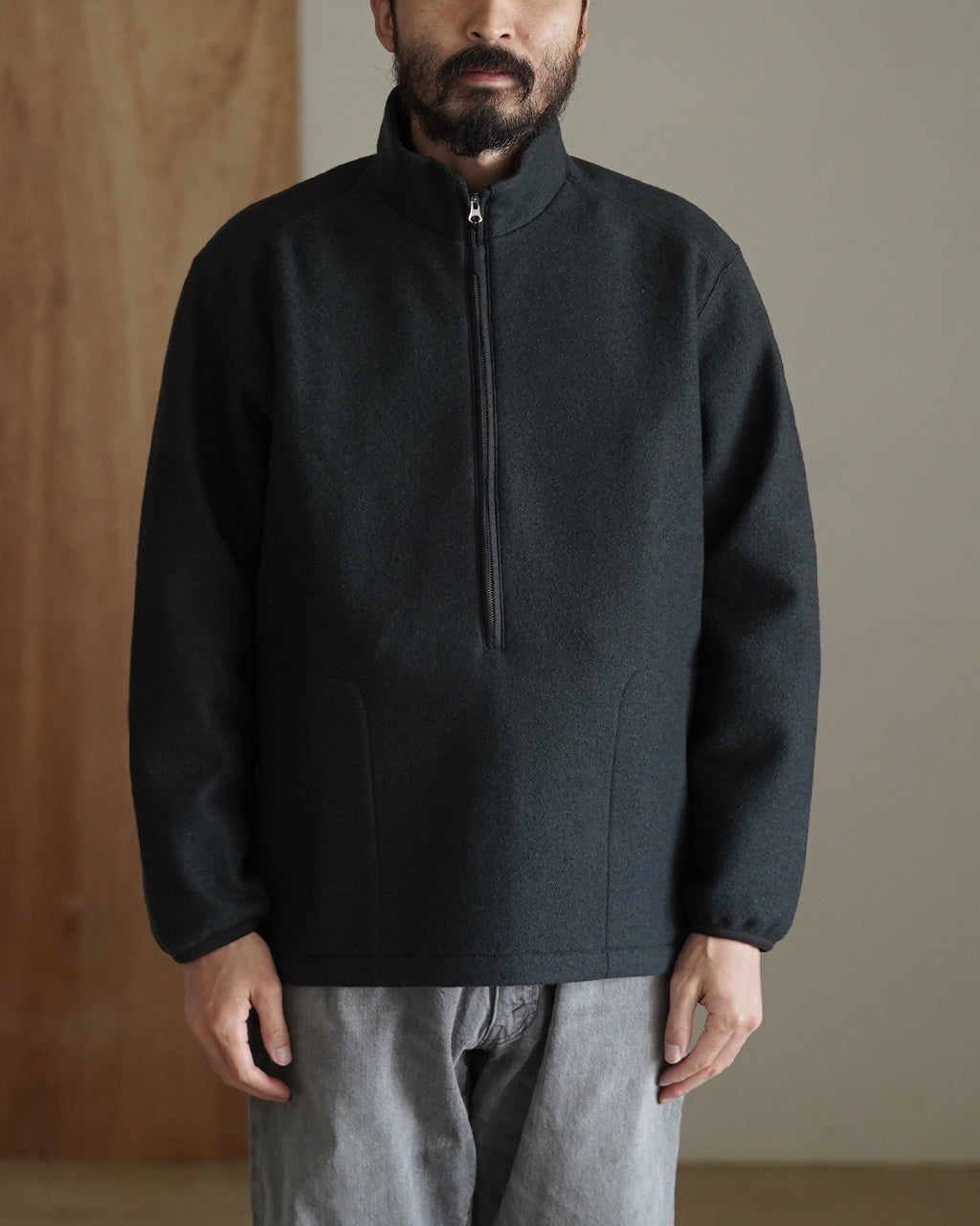 Stand collar anorak BL03254