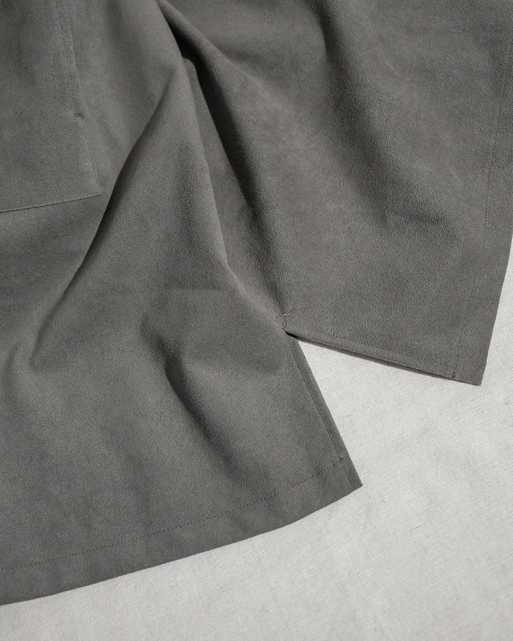 Synthetic leather over shirt BL06253