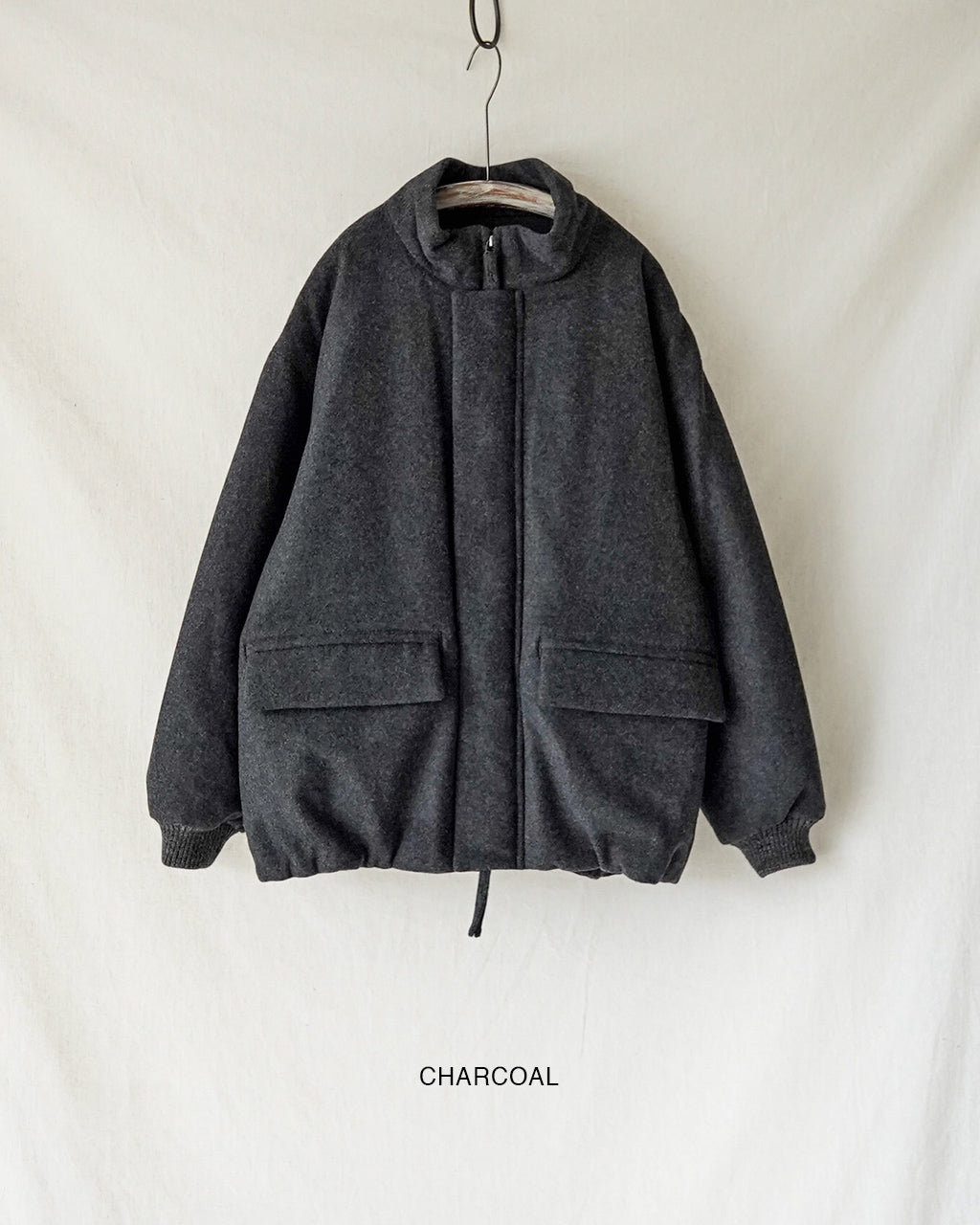 Padded wool blouson BL07253