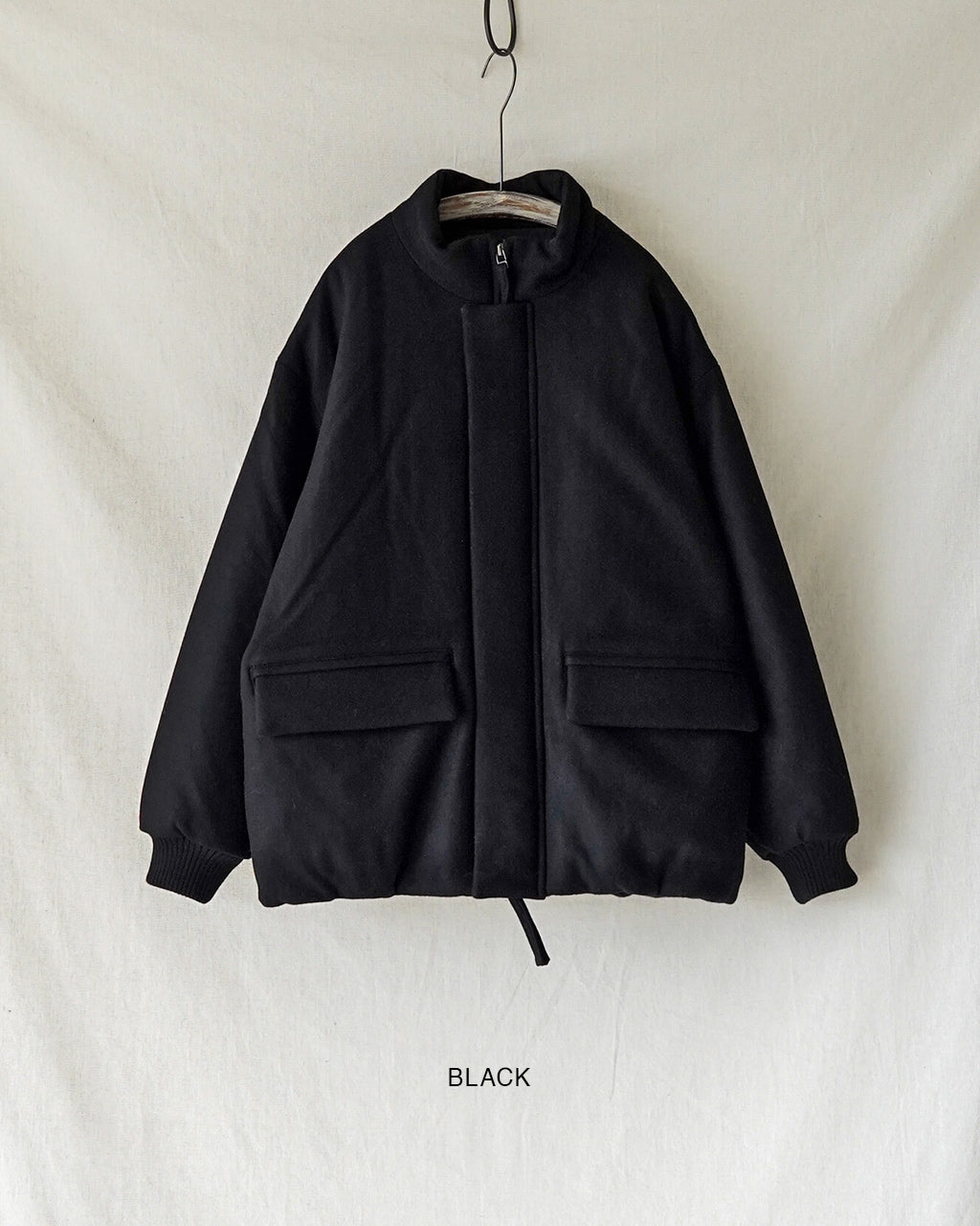 Padded wool blouson BL07253