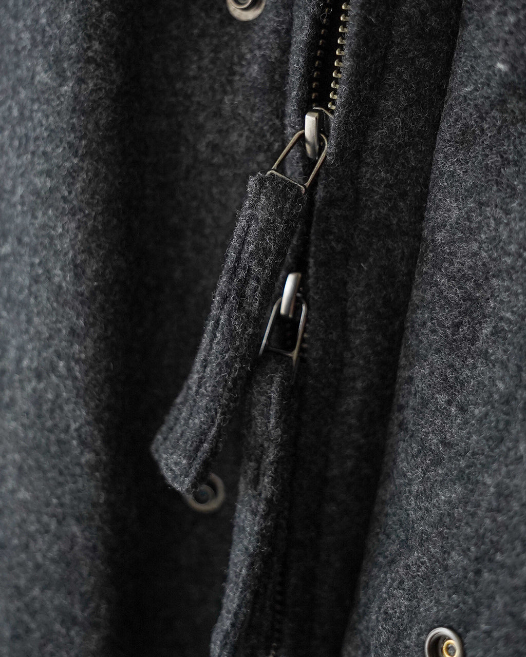 Padded wool blouson BL07253