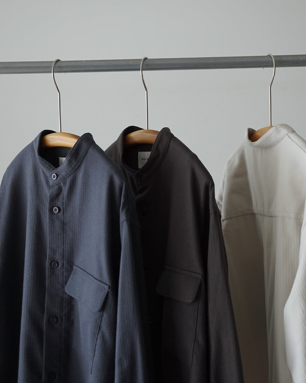 Band Collar Shirts SH01264