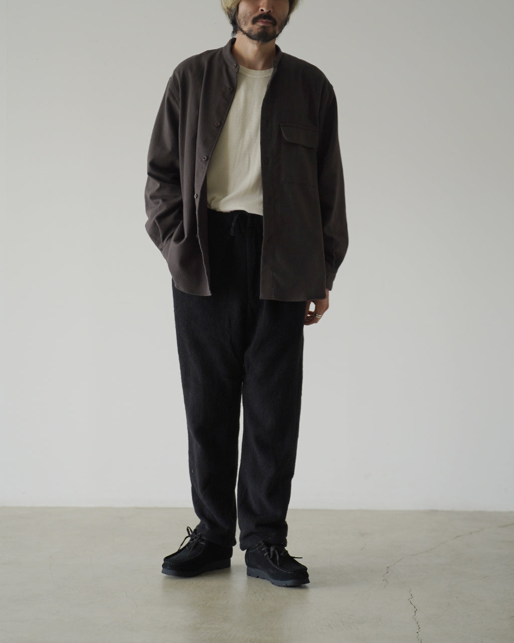 Band Collar Shirts SH01264