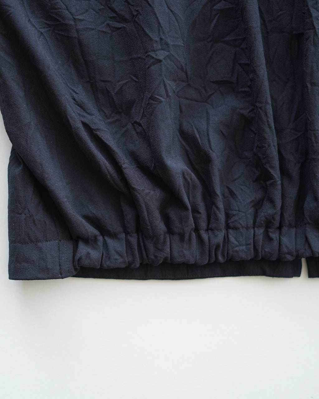 Wool like zip up blouson BL01263WM