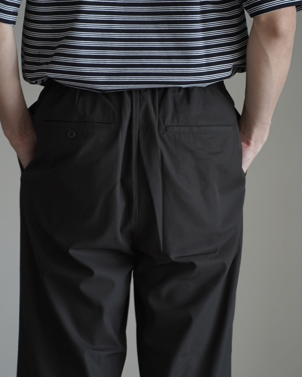 Cotton twill easy pants PT06263