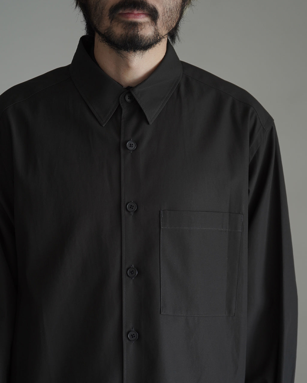 Cotton twill shirt jacket SH04263