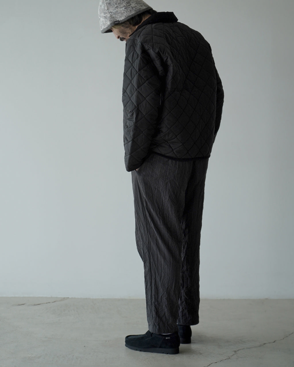 Creasy pleated pants PT09263