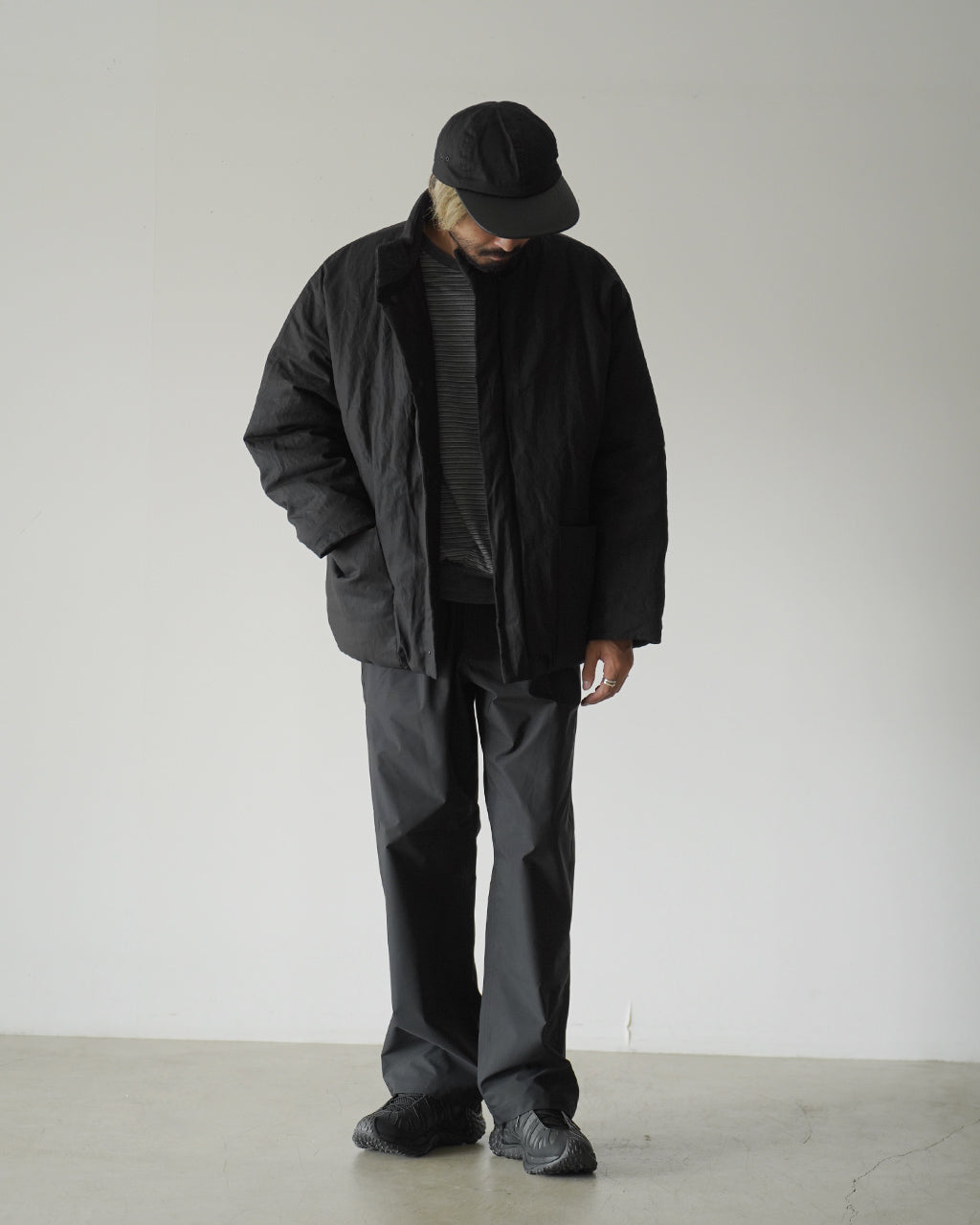 Dolman sleeve padded blouson BL01263